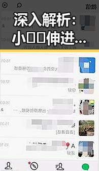 深入解析：小🐔🐔伸进🈲🔞🔞A官方版背后的真相与影响
