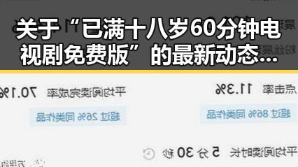 关于“已满十八岁60分钟电视剧免费版”的最新动态与人物分析