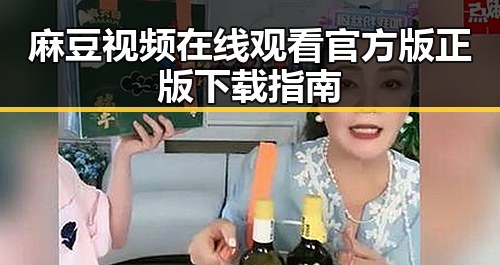 麻豆视频在线观看官方版正版下载指南