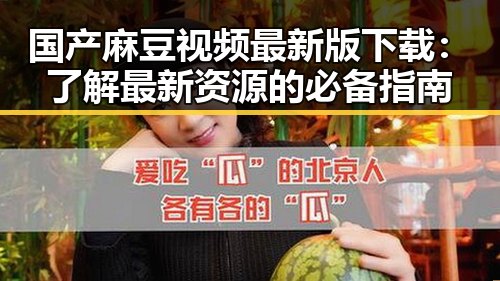 国产麻豆视频最新版下载：了解最新资源的必备指南
