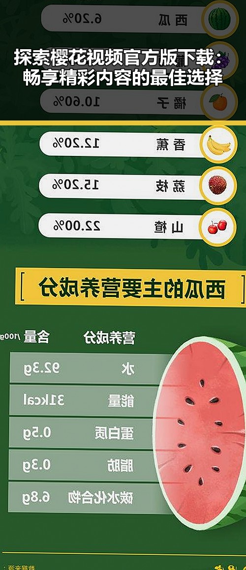 探索樱花视频官方版下载：畅享精彩内容的最佳选择
