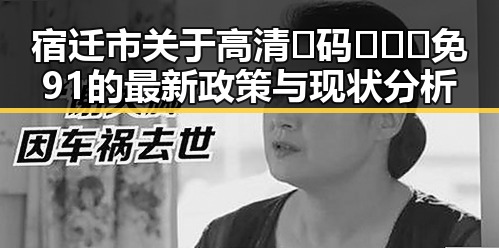 宿迁市关于高清🈚码🔞❌♋免91的最新政策与现状分析