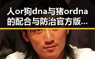人or狗dna与猪ordna的配合与防治官方版:全面解析