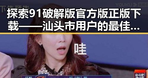 探索91破解版官方版正版下载——汕头市用户的最佳选择