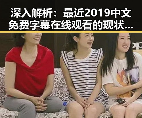 深入解析:最近2019中文免费字幕在线观看的现状与发展