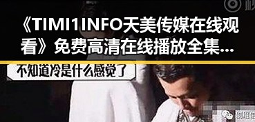 《TIMI1INFO天美传媒在线观看》免费高清在线播放全集：临沂市观众的新选择