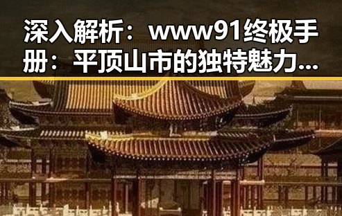 深入解析：www91终极手册：平顶山市的独特魅力与发展趋势
